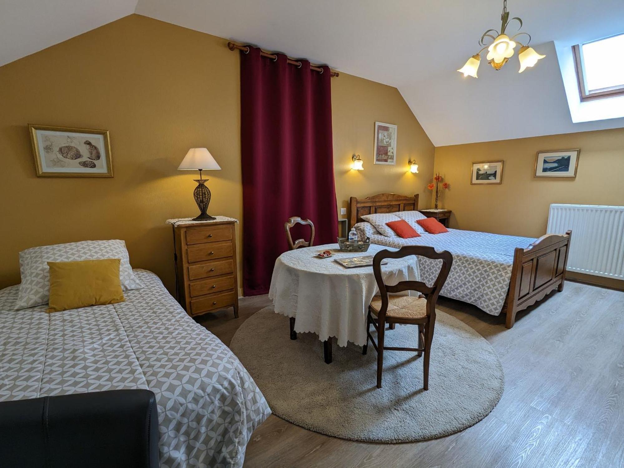 Chambres D'Hotes De Charme Au Pays Des Chateaux Avec Wi-Fi - Fr-1-590-333 Tavers Exteriér fotografie